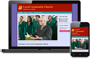 church website example